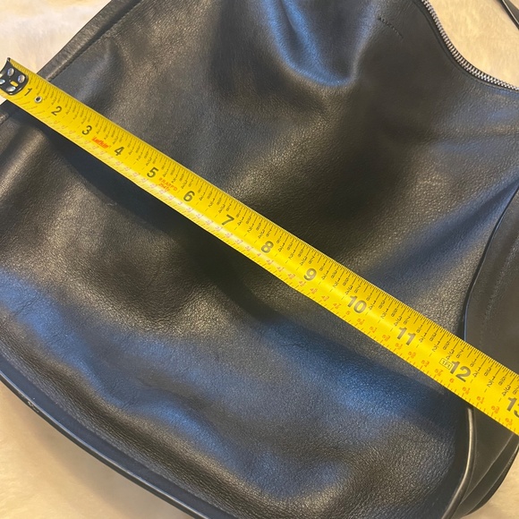 All Saints hobo shoulder or crossbody all leather large  bag - Picture 9 of 10